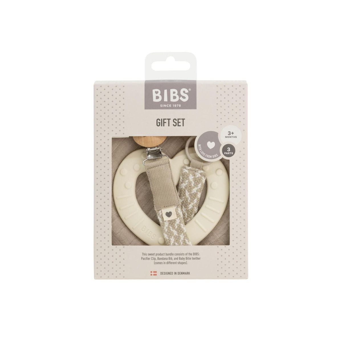 Bibs set My first 6 months Ivory