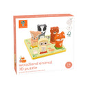 Drvene 3d puzzle - šuma