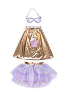 Dečiji kostim - Super Duper Metallic Rose Gold/Lilac 4-6 godina