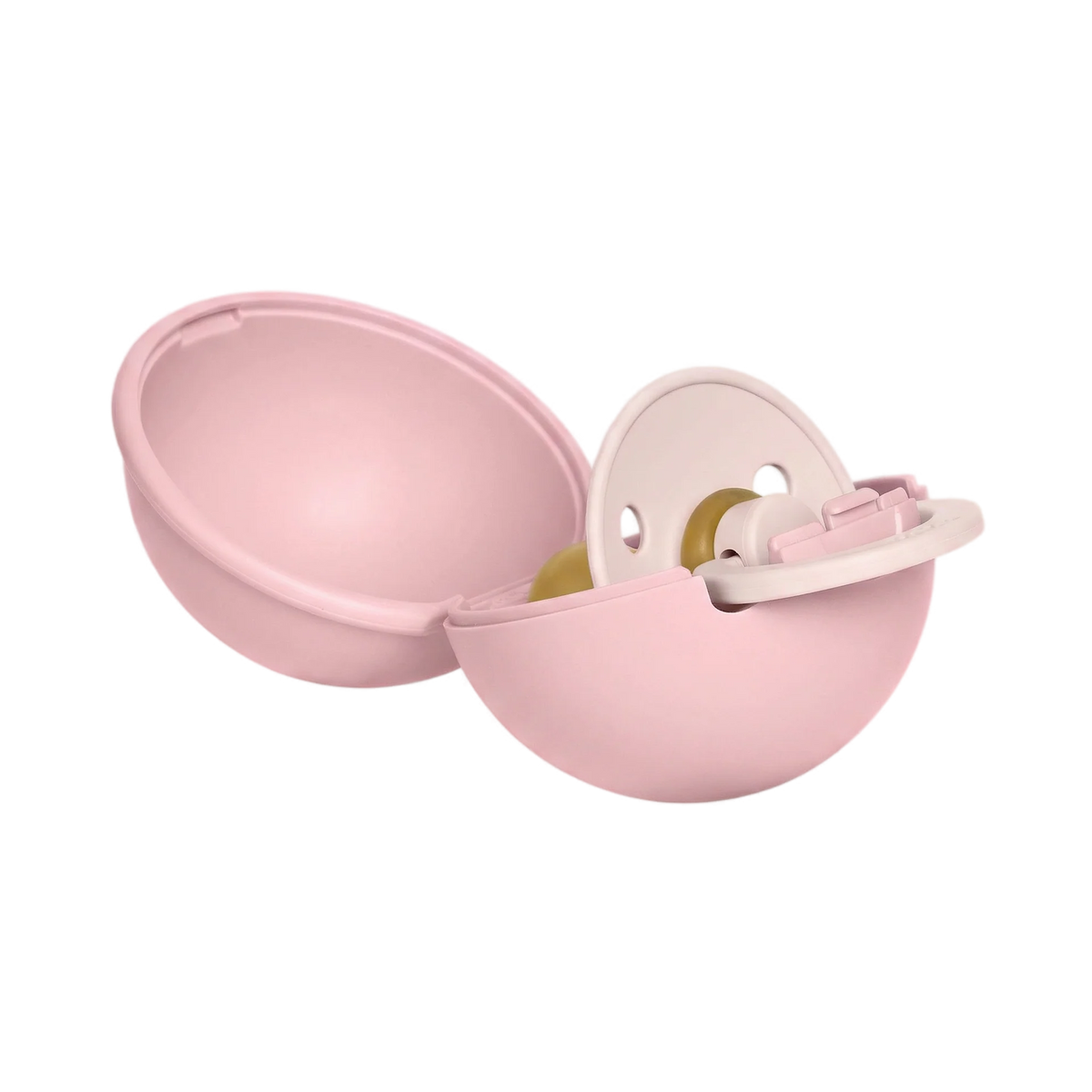 BIBS varalica Petal 0-6M i kutija za varalicu Mini Baby Pink
