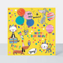 Čestitka puzzla - HB cats & dogs