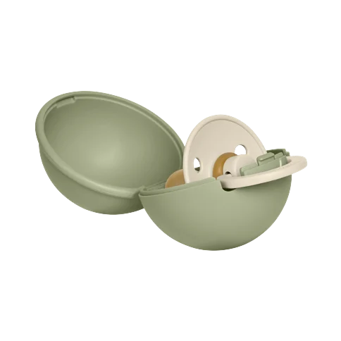BIBS varalica Ivory 0-6M i kutija za varalicu Mini Sage