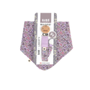 BIBS x Liberty set portikla i lančić Chamomile Lawn Violet Sky