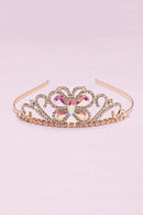 Dijamantska tiara - roze leptir