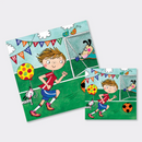 Čestitka puzzla - Birthday Boy/Football/Dogs
