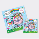 Čestitka puzzla - Birthday Princess in Carriage
