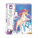 Bojanka unicorns - po brojevima sa vodenim bojama
