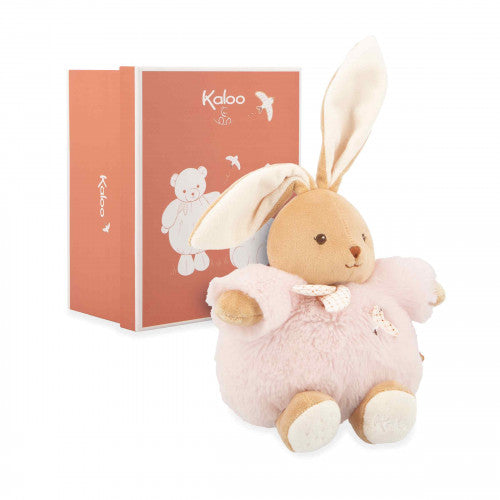 Roze plišani zeka Patapouf 25cm