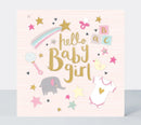 Čestitka - Baby Girl/Icons