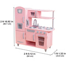 Vintage kuhinja u roze boji