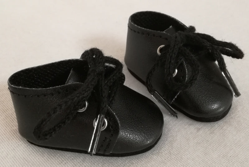 Crne cipele za lutke od 32cm