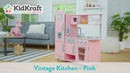 Vintage kuhinja u roze boji