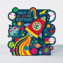 Čestitka - Cosmic Birthday/Space