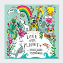 Slikovnica sa nalepnicama - Love our planet