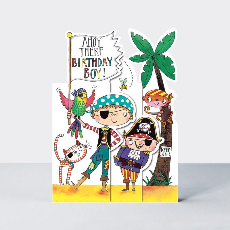 Čestitka - Birthday boy pirates