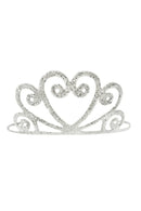 Princezina tiara - Şrebrna sa šljokicama