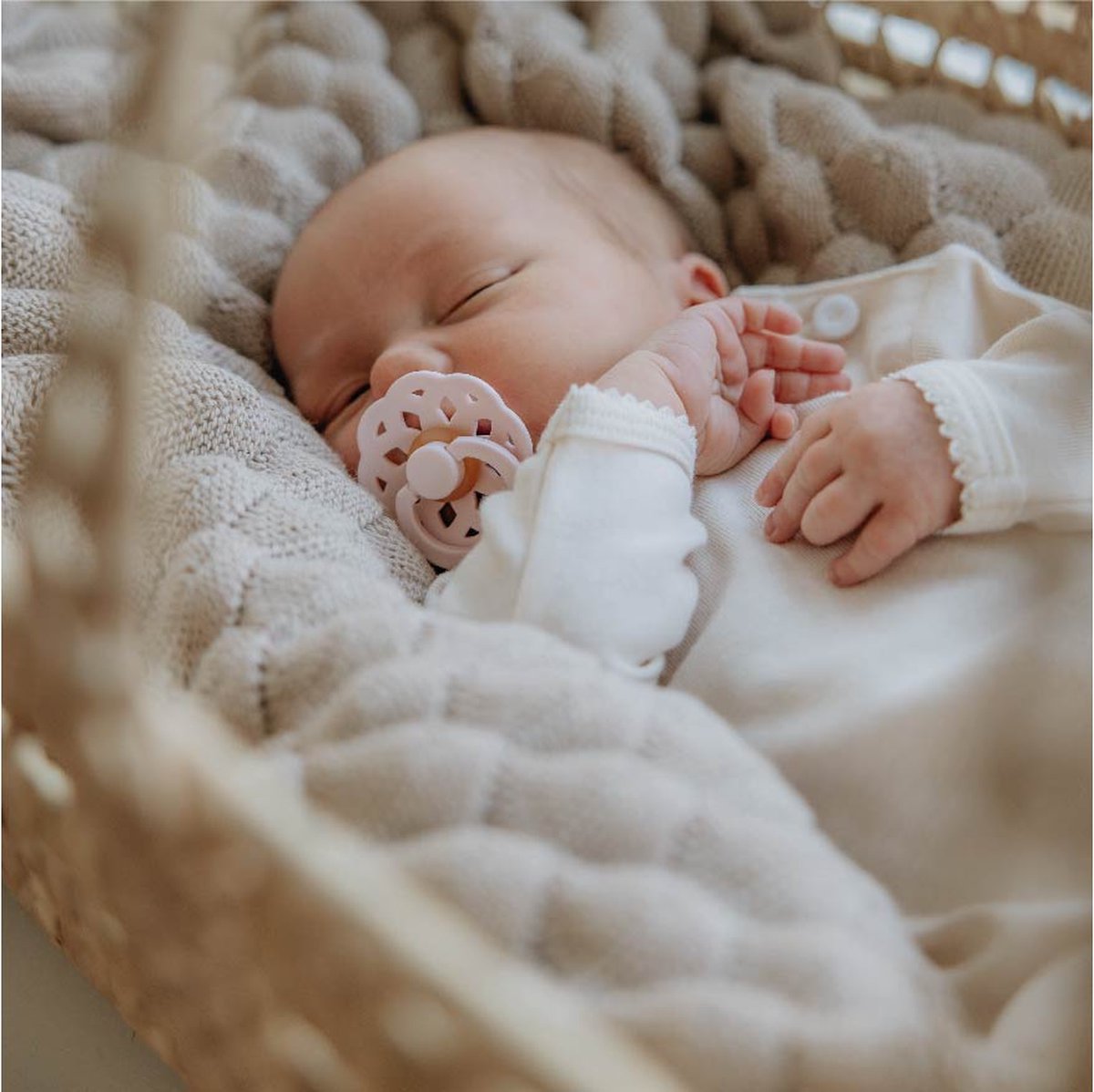 BIBS varalica Boheme Ivory & Blossom 0-6M  a2