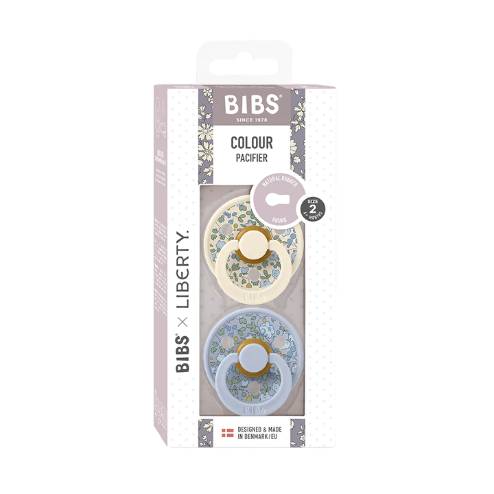 BIBS x Liberty varalica Eloise Dusty Blue Mix 6-18M