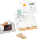 Drvena kasa sa funkcijama