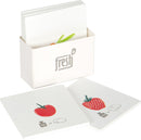 Drvena vaga sa pojmovima