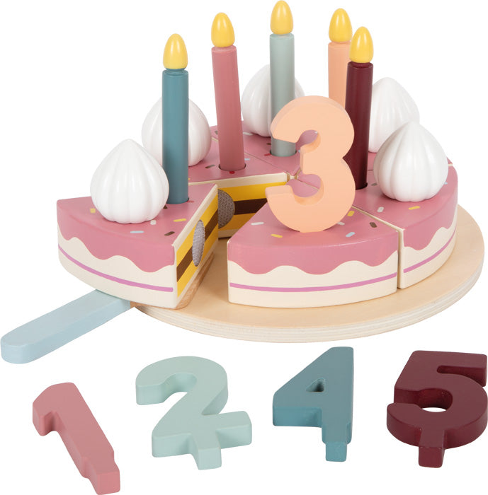 Drvena torta sa brojevima