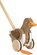 Drvena guralica - patka