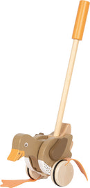 Drvena guralica - patka