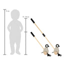 Drvena guralica - pingvin