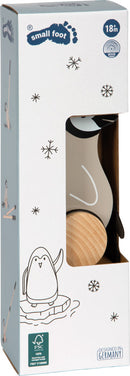 Drvena guralica - pingvin