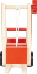 Drveni viljuškar sa paletom