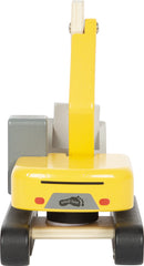 Drveni bager sa kabinom