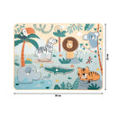 Drvena umetaljka sa zvucima - safari