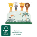 Drvena igračka - Safari skakači