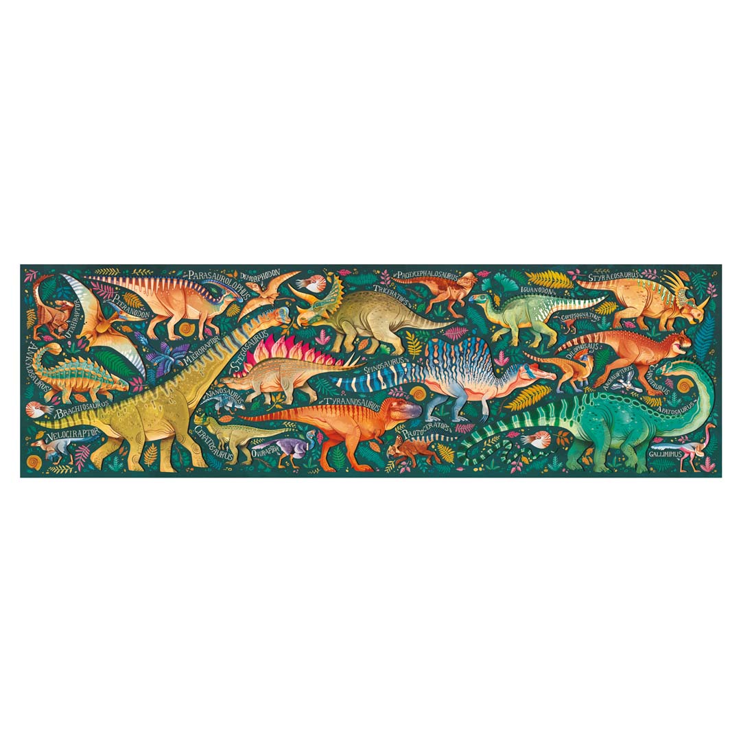 Puzzle - Ugrožene životinje - dinosaurusi