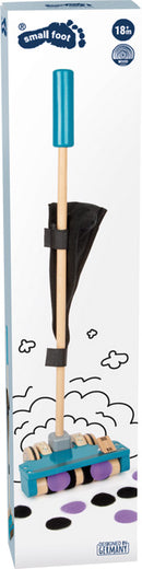 Drvena guralica - usisivač