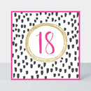 Čestitka - 18th Birthday pink