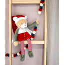 Novogodišnji plišani meda 40 cm