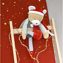 Novogodišnji plišani meda 40 cm