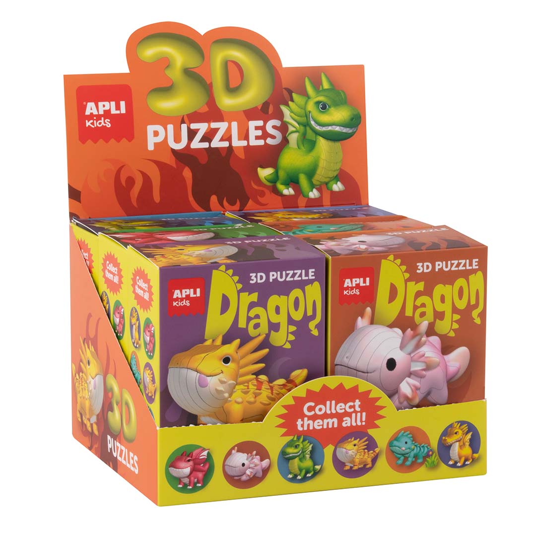 3D puzzle - Zmajevi