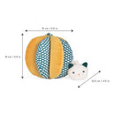 Plišana lopta za bebu