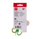 Žute školske makaze sa oznakom za ime