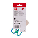 Plave školske makaze sa oznakom za ime