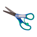 Plave školske makaze sa oznakom za ime