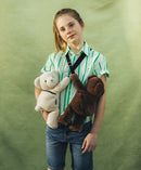 Torba sa kaišem - bež meda 30cm