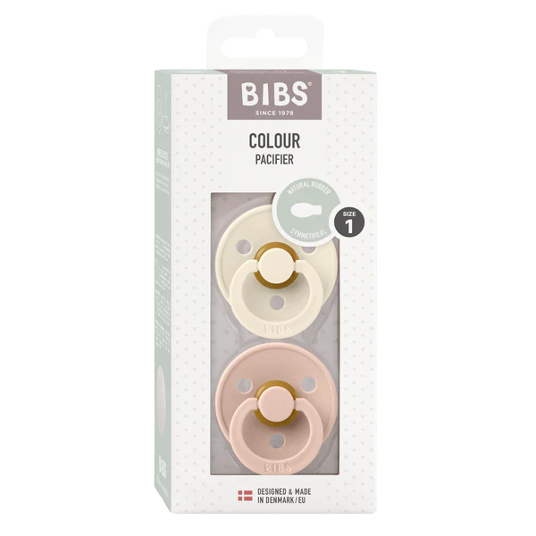 BIBS varalica Symmetrical Ivory & Blush 0-6M