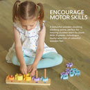 Drvena sklapalica - brojanje životinja