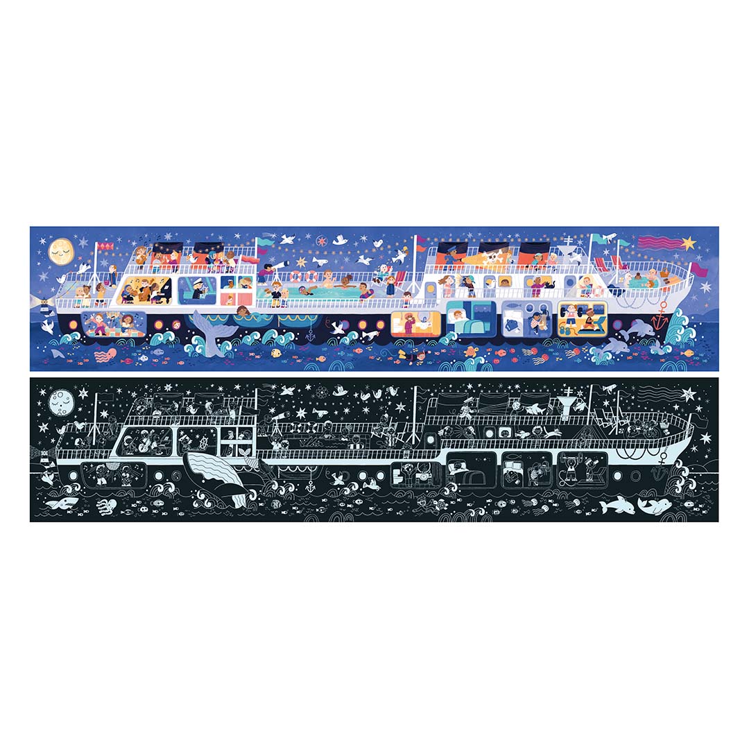 Puzzle koje svetle u mraku - Brod
