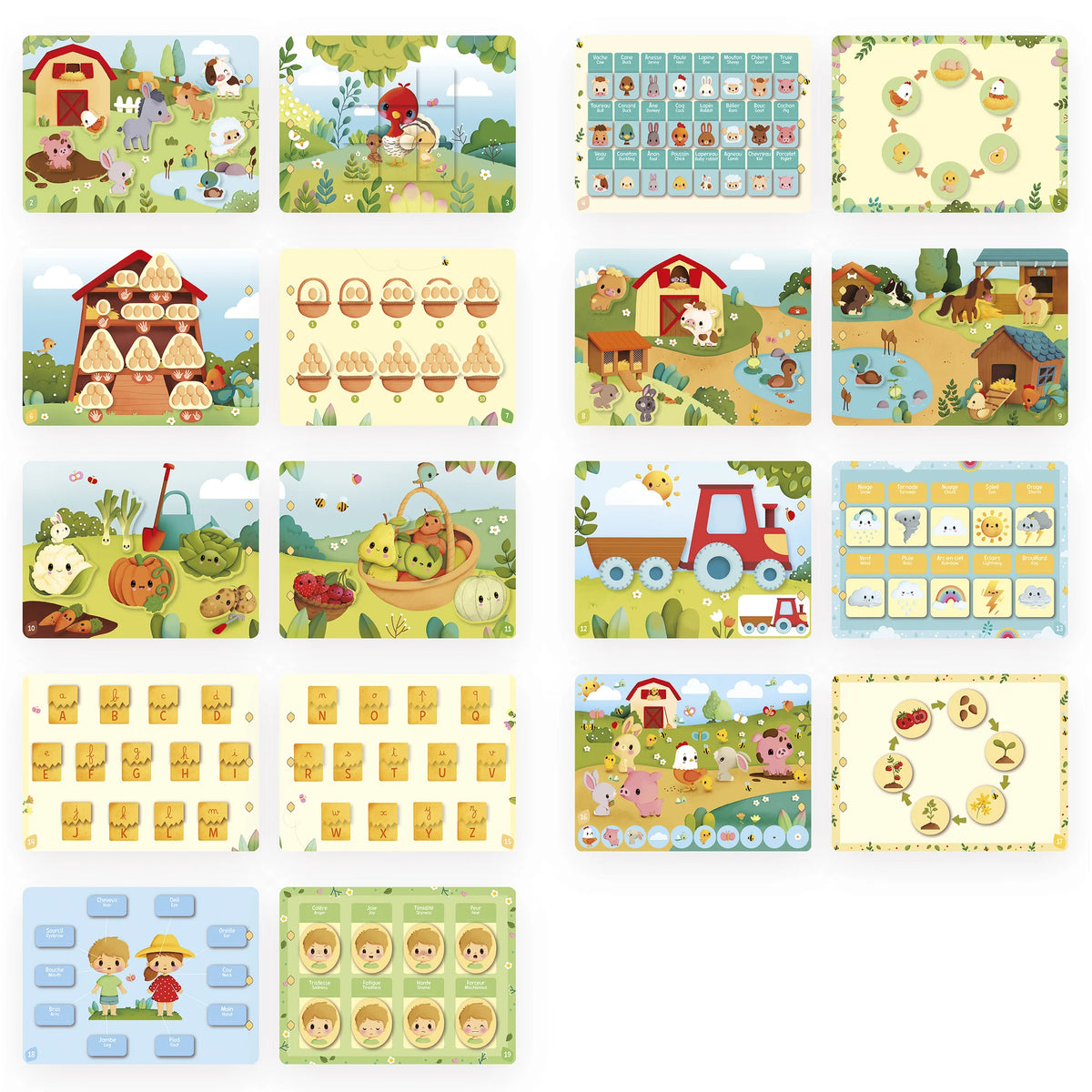 Busy Book – Farma na srpskom
