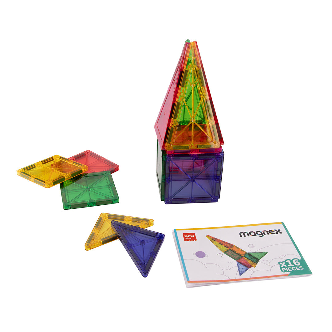 Magnetni set za slaganje Magnex - 16 delova