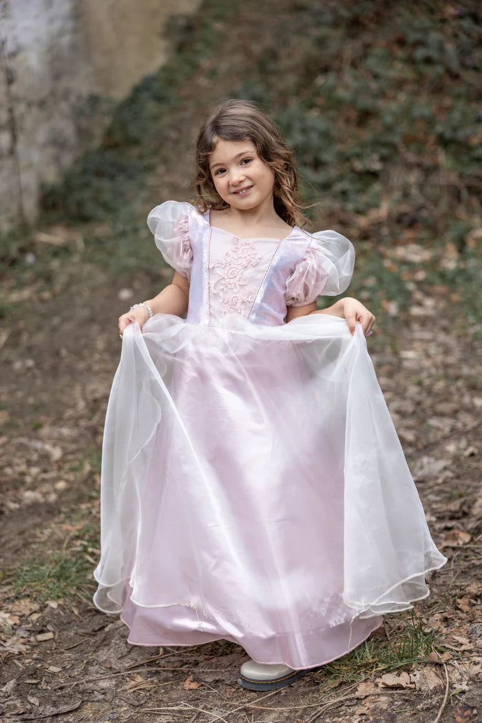 Dečiji kostim - Platinasta haljina za princeze 5-6 godina